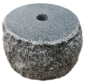 【上面8寸〜9寸】グレー系御影石の束石、沓石です！高さ5寸【送料無料】【自社茨城工場加工】