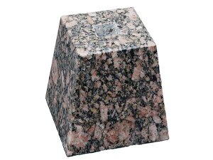 【国内加工】フィンランドの御影石の束石、沓石 上面5寸、高さ7寸【送料無料】