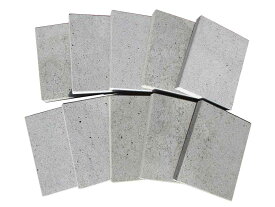 【イワタニ　炉ばた大将　炙家W】の大きさに合わせて溶岩プレートを加工しました！10枚セット！13センチ×17センチ！穴が少ない高級溶岩だけを使用しています♪価格で勝負の切削仕上げ！【もう1枚サービス中！】【送料無料】