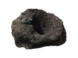 【限定1個】【4個以上の購入で送料無料】盆栽やガーデニングにオススメです♪ブラックカル溶岩鉢溶岩で製作した溶岩鉢です。