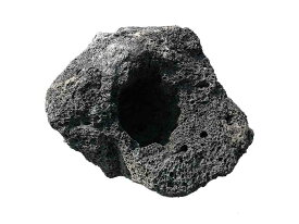 【限定1個】【4個以上の購入で送料無料】盆栽やガーデニングにオススメです♪ブラックカル溶岩鉢溶岩で製作した溶岩鉢です。