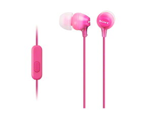 SONY \j[ MDR-EX15AP/PI sN LCz L 킢 X}zΉ R }CNt nYt[ Ji^ Cz CtH iPhone/Android/PC y1Nۏ؁z