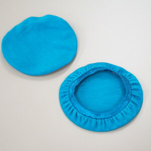 【洗濯可能/さらさら/ヘッドホンカバー】mimimamo ミミマモ スーパーストレッチヘッドホンカバー M(ブルー) 吸湿 速乾性 抗菌消臭 汗を素早く吸収 耳にやさしくフィット 日本製 Mサイズ オンイ