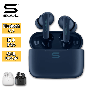 �y3/20���聚���I�ōő�100%�|�C���g�o�b�N�I(�v�G���g���[)�zSOUL �\�E�� S-LIVE30 �u���[ �ySL30BU�z ���C�����X�C���z�� TWS ���� Bluetooth �J�i���^