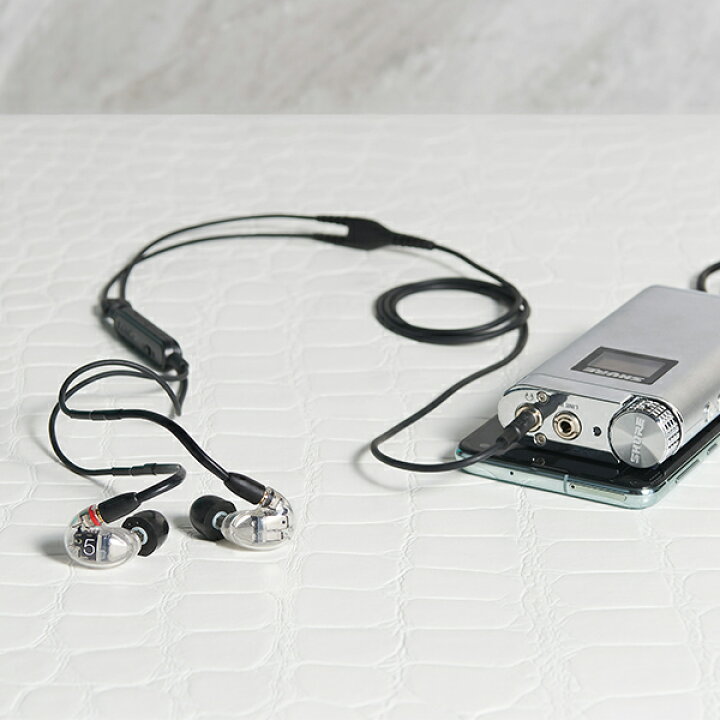 楽天市場】SHURE シュア AONIC5 エオニック クリア 【SE53BACL+UNI-A 