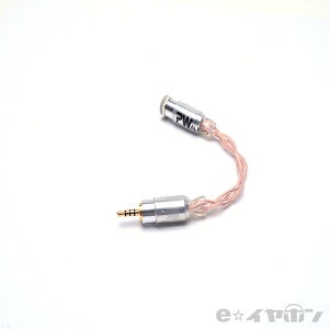 y񂹁z PW AUDIO 3.5mm balanced female to 2.5mm balanced male with OCC wire yz y6ۏ؁z