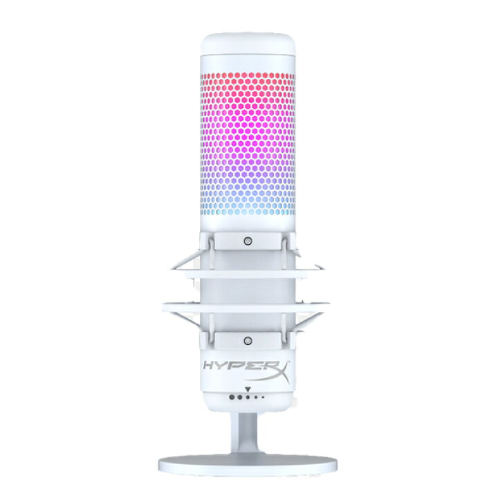 楽天市場】Kingston Hyper X Quadcast S White USBコンデンサー 