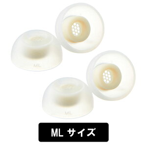 【完全ワイヤレスイヤホン向け/MLサイズ】AZLA SednaEarfit MAX for TWS MLサイズ2ペア アズラ 新感覚 究極の低刺激フィット 抗菌 疲れにくい イヤーピース イヤーチップ 国内正規品