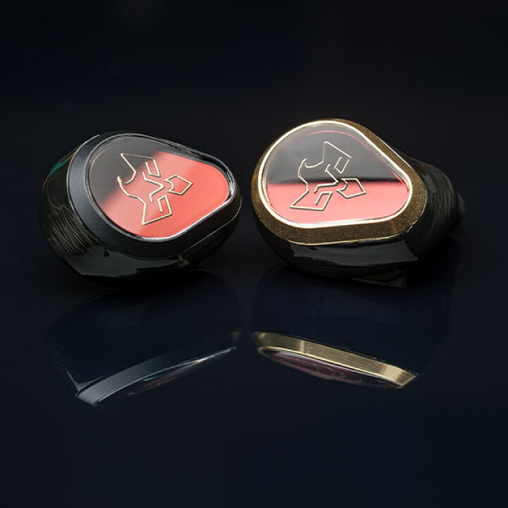 楽天市場】VISION EARS PHONIX Black-Red (Universal Fit) イヤホン 