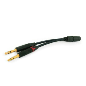 y񂹁z MYTEK Digital }CebN 2 x 6.3mm to 4 pin XLRoXwbhzP[uA_v^[yMTK-BAL-HEAD-ADPTRzyz y6ۏ؁z