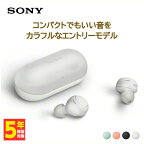 【楽天1位/小さい/かわいい】SONY ソニー WF-C500 W ホワイト ワイヤレスイヤホン カナル型 コンパクト 小型軽量 iPhone Android PC 通話 Bluetooth イヤホン マイク付き ワイヤレス ブルートゥース