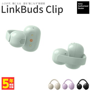 (2��6�������\��) SONY LinkBuds Clip �O���[���yWF-LC900 GZ�z���C�����X�C���z�� �����ǂ��Ȃ��C���z�� Bluetooth �C���[�J�t�^ ���R��y�� �������� �h�� IPX4 �����O�o�b�e���[ �}���[�d �}�C�N���� 