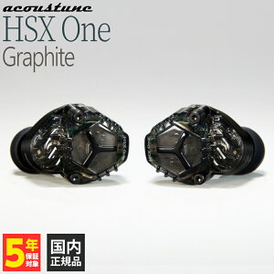 Acoustune HSX One Graphite�yHSX-ONE-GRF�z ���S���C�����X�C���z�� ���E�Ɨ��^ �m�C�Y�L�����Z�����O ANC Bluetooth �}���`�|�C���g�ڑ� ���C�����X�[�d �A�R�[�X�`���[�� �y�O���[�vE�z