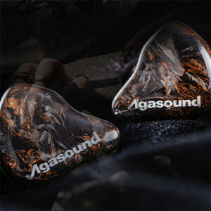 �y4/15���聚���I�ōő�100%�|�C���g�o�b�N�I(�v�G���g���[)�zAgasound Sublimation Burnout �u���b�N�I�����W �L���C���z�� ���^ ���P�[�u���Ή� 2pin 3.5mm 4.4mm �E�b�h �n�E�W���O ���C�v���E�b�h �J