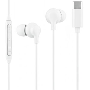 air-J Smoony TypeC�ڑ��C���z�� �z���C�g �yHA-ES48 WH�z �C���t�H�� �J�i�� ���^ �L�� iPhone Android �}�C�N �����R�� �ʘb ���y �Đ� ��m�C�Y �Տꊴ ������ �{�����[������ �n���Y�t���[ �G�A�[�W