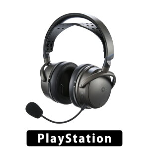 AUDEZE MAXWELL2 for PlayStation ���^ �Q�[�~���O�w�b�h�z�� ���C�����X�w�b�h�z�� �w�b�h�Z�b�g Bluetooth 5.3 LDAC �}�C�N ���E�� ��ԃI�[�f�B�I ���`�E���d�r �ʋC�� �I�[�f�W�[ �y�O���[�vG�z