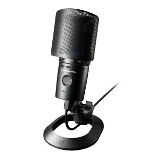 audio-technica AT2020USB-XP �}�C�N USB�}�C�N���z�� �R���f���T�[�}�C�N USB-C �m�C�Y���_�N�V���� LED���� �X�^���h �|�b�v�t�B���^�[�t�� VC �ʘb �z�M �I�[�f�B�I�e�N�j�J�y�O���[�vC�z