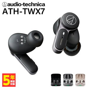audio-technica ATH-TWX7 BK AbVubN I[fBIeNjJ CXCz mCYLZO Bluetooth Cz CX u[gD[X Ji^ ʘb }CNt ^