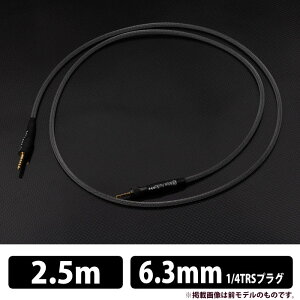 (������) Brise Audio BSHP for MV1 V2 ��6.3mm 1/4TRS�v���O 2.5m BSHPMV1V2-25-363 �w�b�h�z���P�[�u�� ���@�\�����x������ Quad Spiral�\�� ���ꍂ�@�\���� �u���X�I�[�f�B�I�y�O���[�vH�z