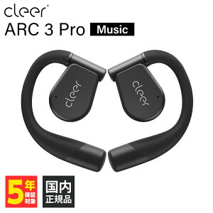 y9/4 20:00~9/11 1:59Iōő100%PҌI(vGg[)z(݌Ɍ) Cleer ARC3 Music Pro Black I[vC[ CXCz Bluetooth J^ ǂȂ Ȃ璮 h IPX7 NA