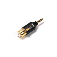 ddHiFi ディーディーハイファイ XLR44C (XLR 4pin to 4.4mm バランスジャックアダプター)【送料無料】