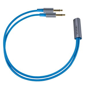 �y1/10���聚���I�ōő�100%�|�C���g�o�b�N�I(�v�G���g���[)�z(������) DEKONI AUDIO Ensemble Cables Y-Split 3.5mm �u���[ �w�b�h�z���P�[�u�� MCS ���P�[�u�� �f�R�j�I�[�f�B�I