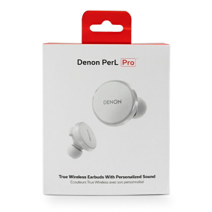 楽天市場】DENON PerL Pro True Wireless Earbuds ホワイト デノン  