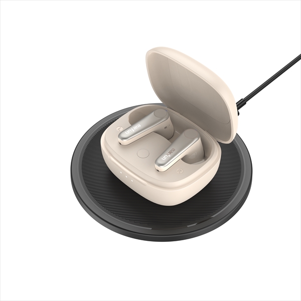 EarFun イヤーファン EarFun Air Pro ホワイト ワイヤレスイヤホン ノイズキャンセリング Bluetooth iPhone Android PC 片耳 通話 ノイズキャンセル 防水 マイク かわいい カナル型