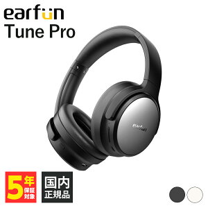 EarFun Tune Pro - Black CX wbhz Bluetooth mCYLZO ANC }`|Cg }CNt nC] ܂ C[t@