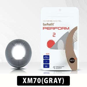 �y1/10���聚���I�ōő�100%�|�C���g�o�b�N�I(�v�G���g���[)�zEarProfit EarProfit_PERFORM_2_XM70(GRAY) �C���[�p�b�h�J�o�[ �����p ���� e�X�|�[�c ����� ���L �z�� �򉻗}�� �C���[�v���t�B�b�g