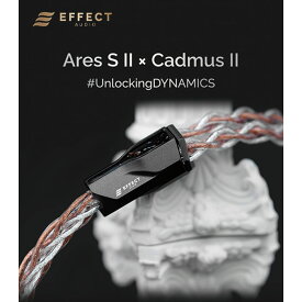 【シルバー会員以上ポイント10倍(1/17〜1/18)】EFFECT AUDIO Ares S IIxCadmus II(2pin to 4.4mm) リケーブル ケーブル交換 音質改善 音質向上 高音質 交換用ケーブル エフェクトオーディオ