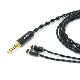 EFFECT AUDIO Harmonia (2pin to 4.4mm) イヤホンケーブル リケーブル ハイブリッド ConX コネクタ交換 0.78mm 2pin MMCX 4.4mm5極 バランス接続 音質改善 柔らかい エフェクトオーディオ 【グループC】