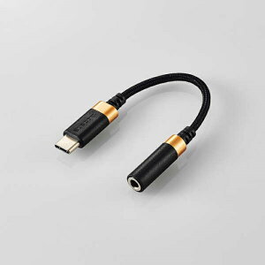 y9/4 20:00~9/11 1:59Iōő100%PҌI(vGg[)zELECOM USB Type-C-3.5mmϊP[u (ϋv) ubN ϊA_v^[ ϊP[u DAC I[fBIANZT[ nC] GR