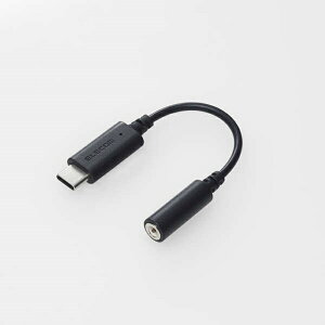 y10/1聚Iōő100%|CgobNI(vGg[)zELECOM USB Type-C-3.5mmϊP[u ubN ϊA_v^[ ϊP[u DAC I[fBIANZT[ GR