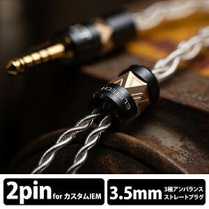 �y�����񂹁zELETECH Cassiel 2pin to 3.5mm �C���z���P�[�u�� ���P�[�u�� (��������) �y�O���[�vF�z