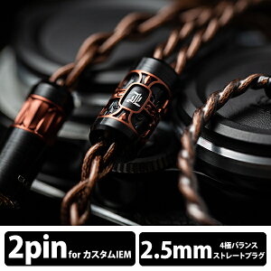(������) ELETECH Ode to Laura 2pin to 2.5mm Balanced �C���z���P�[�u�� ���P�[�u�� (��������)
