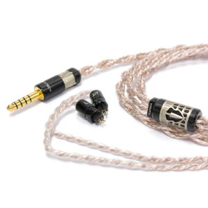 ELETECH Odyssey (Versa to 4.4mm) �C���z���P�[�u�� ���P�[�u�� �R�l�N�^�����Ή� 0.78mm CIEm 2pin MMCX Pentaconn Ear 4.4mm5�� �o�����X�ڑ� ���⍇�� �������� �⓺���� 4�c �G���e�b�N �y�O���[�vR�z