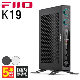 FIIO K19 Black ヘッドホンアンプ 据置 デスクトップ DAC アンプ Bluetooth バランス接続 XLR 4.4mm フラッグシップモデル ブラック フィーオ (FIO-K19-B)