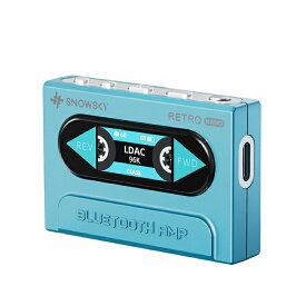FIIO Snowsky RETRO NANO Blue ヘッドホンアンプ Bluetooth ワイヤレス バランス接続 レシーバー フィーオ