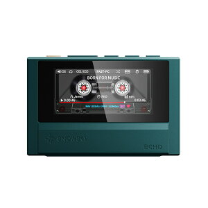 �y7/20���聚���I�ōő�100%�|�C���g�o�b�N�I(�v�G���g���[)�zFIIO Snowsky ECHO Green �yFIO-SSECHO-GR�z �|�[�^�u���v���C���[ �~���[�W�b�N�v���C���[ CS43198 ��e�ʃX�g���[�W Bluetooth �����ԃo�b�e��