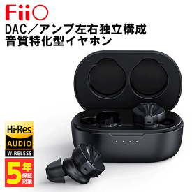 【在庫限り】【DACアンプ内蔵ワイヤレスイヤホン】FIIO FW5 フィーオ ワイヤレスイヤホン Bluetooth ブルートゥース イヤホン ワイヤレス カナル型 iPhone Android PC 通話 マイク付き 送料無料 国内正規品 長期保証加入可