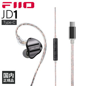 y10/4 20:00~10/9 1:59Iōő100%|CgҌI(v\)z(LCz) FIIO JD1 Type-C Black Cz Ji^ ^ VA| ^CvC Android iPhone15 CCj^[ ubN Q[ 