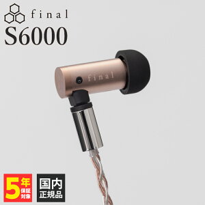 �y2/20���聚���I�ōő�100%�|�C���g�o�b�N�I(�v�G���g���[)�zfinal S6000 �L���C���z�� �C���z�� �L�� �J�i���^ ���^ ���P�[�u���Ή� CIEM 2pin 4.4mm �o�����X�ڑ� �N������➑� �t�������WBA 2��
