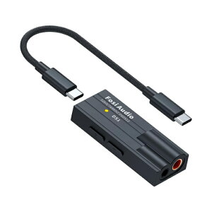 Fosi Audio DS1 �w�b�h�z���A���v DAC DSD512�Ή� �X�}�z Switch �m�[�gPC �~���[�W�b�N�v���C���[�Ή� 3.5mm 4.4mm �R���p�N�g ��m�C�Y �f�W�^�� �I�[�f�B�I�@�� ���y �o�����X
