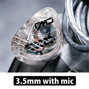 Harmonic Empire ��P ���F 3.5 with mic �L���C���z�� 3.5mm �}�C�N�t�� �V���A�|�� �_�C�i�~�b�N�h���C�o�[ 0.78mm 2Pin �R�l�N�^ �P�[�u�����E�� �n�[���j�b�N�G���p�C�A
