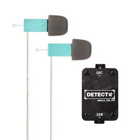 HID-Labs DETECT ゲーミングイヤホン イヤホン 有線 密閉型 遮音 FPS 定位 軽量 軽い コンパクト 快適 BAドライバ エイチアイディーラブズ