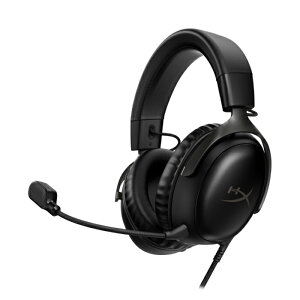 �y6/10���聚���I�ōő�100%�|�C���g�o�b�N�I(�v�G���g���[)�zHyper X HyperX Cloud III Gaming Headset - BK�y727A8AA�z �Q�[�~���O�w�b�h�Z�b�g �L���w�b�h�z�� ���^ �_�C�i�~�b�N�h���C�o�[ �m�C�Y�L��