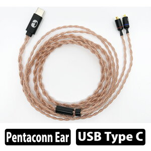 intime nOmaDAC PCUHD for Pentaconn ear �C���z���P�[�u�� ���P�[�u�� DAC �o�����X�P�[�u����̌^ Pentaconn ear USB Type-C �É͓d�H��PCUHD �A���e�B�[��