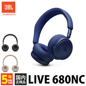 JBL LIVE680NC �u���[�yJBLLIVE680NCBLU�z ���C�����X�w�b�h�z�� �I���C���[ �L�� �m�C�Y�L�����Z�����O Bluetooth �}���`�|�C���g �܂肽���� �n�C���] ��ԃT�E���h LE�I�[�f�B�I �W�F�C�r�[�G��