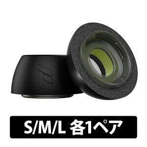 (AirPods Pro専用) KeyBudz HYPERFOAM イヤーチップ for AirPods Pro (S/M/L 3ペア) イヤーピース イヤホン ゴム キーバッズ (KB26802)